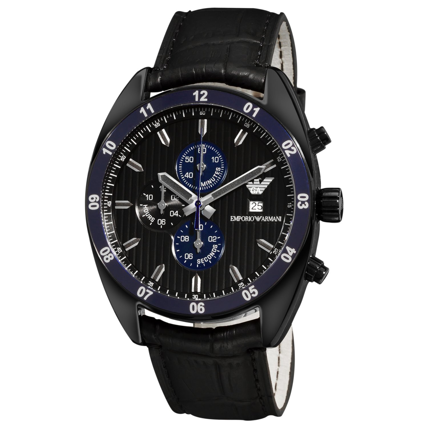 Emporio Armani Herrenuhr Quartz Schwarz Image