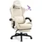 Gaming Chair, Computer Chair with Footrest and Bluetooth Speakers, High Back Ergonomic Gaming Chair