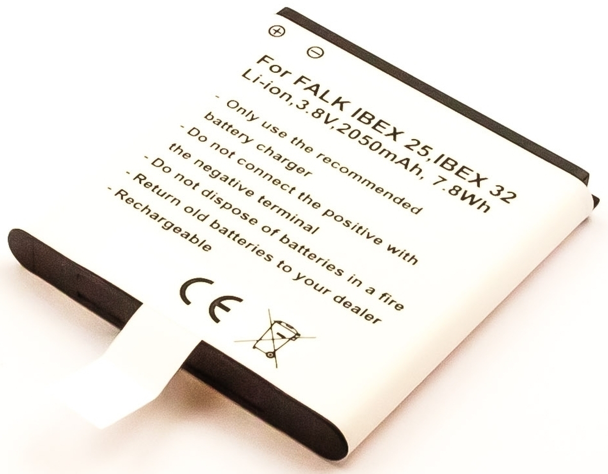 AGI Akku für Falk IBEX 32 Li-Ion 3,7 Volt 1800 mAh schwarz Image