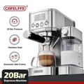 Cafelffe 20Bar Macchina da caffè automatica per schiuma di latte Caffetteria Cappuccino Latte Macchina per caffè espresso Acciaio inossidabile completamente automatico