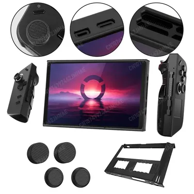 Schutzhülle für PC, kratzfest, Monitor-Schutzhülle, rutschfest, mit 4 Daumengriffkappen für Lenovo Image