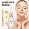 White Rice Face Whitening Serum Shrink Pores Moisturizing Cream Anti Aging Lines and Wrinkle for Glowing Skin Firm Care Essence