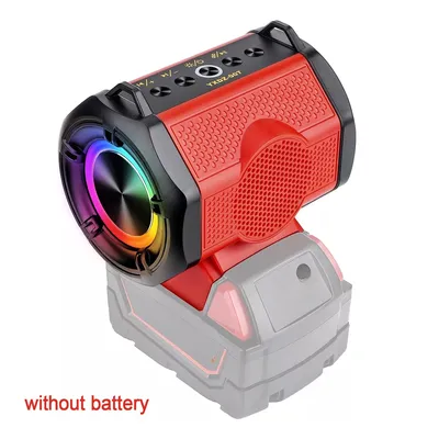 Schnurloser tragbarer Bluetooth-Lautsprecher, Stereo-Player, Lautsprecherverstärker für Milwaukee, Image