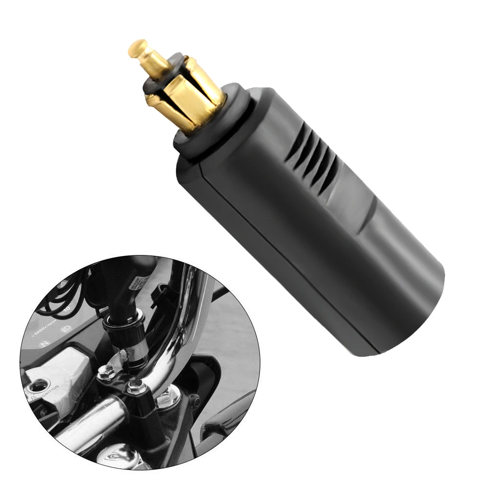 Zigaretten anzünder Steckdose Stecker Adapter Europäischer Stecker 12V Auto Motorrad Zigaretten anzünder Steckdose für Motorrad Image