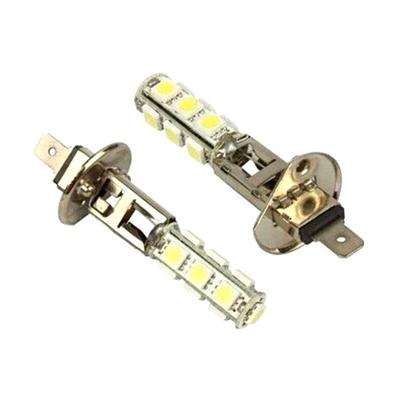 Aougo - 2 Stück Auto H1 13 smd 5050 led weiß Kopf Nebelscheinwerfer Scheinwerferlampe Glühbirne 12