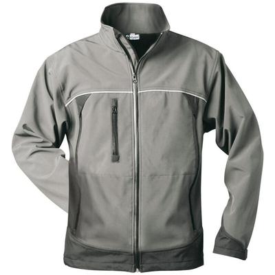 Feldtmann Jacke Beta, Softshell, Gr. s, grau/schwarz