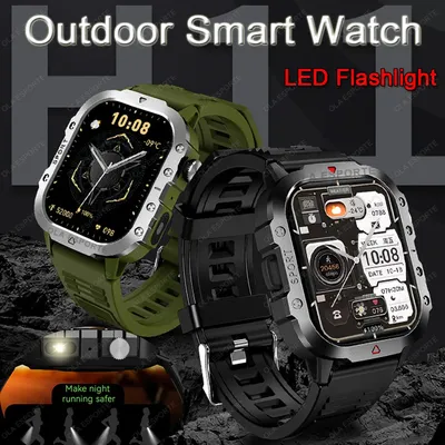 Für Xiaomi Smartwatch 2.01 Bildschirm Blut Sauerstoff Bluetooth Reden Uhren Männer Multi Sport LED Image