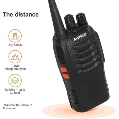 Langstrecken-Walkie-Talkie, professionelles 16-Kanal-Walkie-Talkie, CTCSS/DCS wiederaufladbares