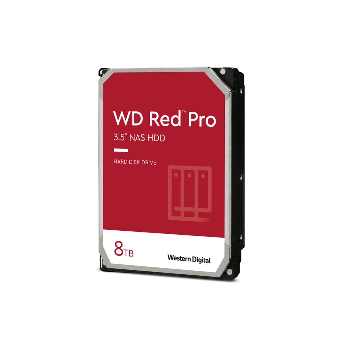 Western Digital HDD WD Red Pro WD8005FFBX 8TB/8,9/600/72 Sata III 256MB (D) (CMR) Image