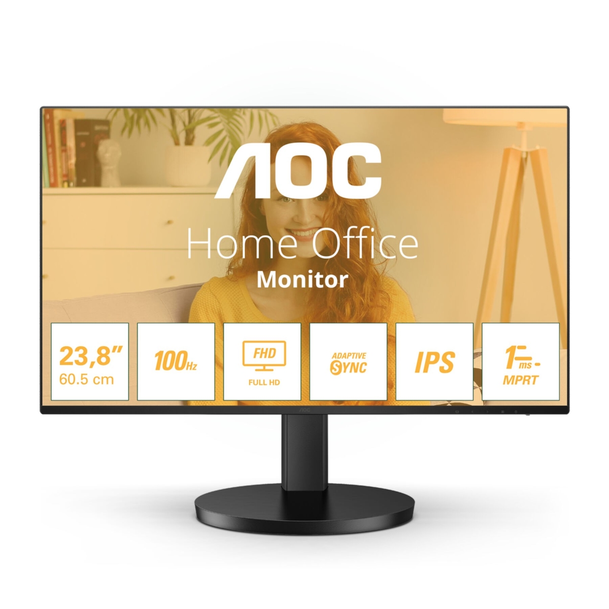 TFT AOC 24B3HA2 61cm (24")LED,HDMI,VGA,SP Image