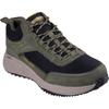 Skechers Bounder Rse Leder Herren Olive/Schwarz Wanderschuhe