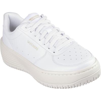 Skechers Grand 92 - Be Lifted Synthetische Damen-Sneaker In Weiß/Natur