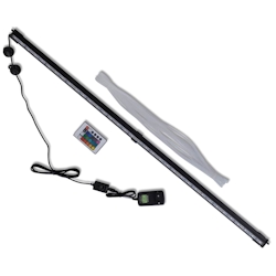 LED Aquarium-Leuchte Bubble Lampe RGB 94 cm Image