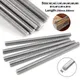 1 pz Asta Filettata In Acciaio Inox 304 Diametro Vite M2 M2.5 M3 M4 M5 M6 M8 M10 M12 M14 M16 M18 M20