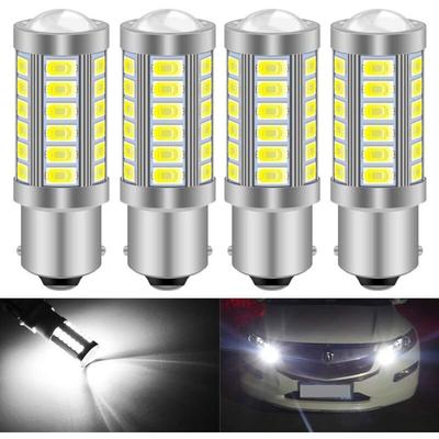 Weiß 1156 BA15S P21W 5630 33SMD Blinker-LED-Lampen 900LM Superhelles Rückfahrlicht Bremslicht