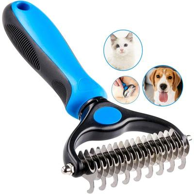 Tinor - Hundebürste, Katzenbürste, professioneller Hundepflegekamm und Langhaar-Hundebürste,