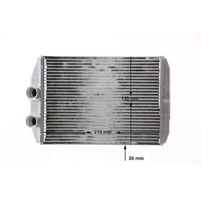Mahle Wärmetauscher, Innenraumheizung [Hersteller-Nr. AH275000S] für Mercedes-Benz, Nissan, Opel, Renault, Vauxhall Image