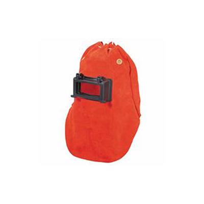 Fibre-Metal Fibre-Metal Leather Welding Hood, Lens Shade 10, Orange, Lift-Front Glassholder, 2 in x 4-1/4 in Window (280-870)