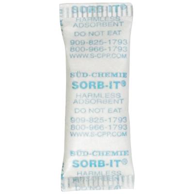 7/8 x 1 1/2" Silica Gel Packets, Case Of 5000 (DES141)