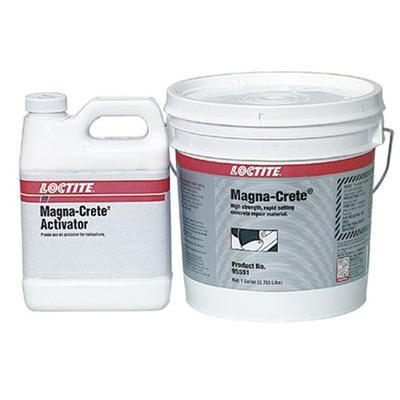 Loctite PC 9410 High Strength, Rapid Setting Concrete Repair and Grouting System, 1 gal, Bottle/Bucket Kit, Grey (442-235572)