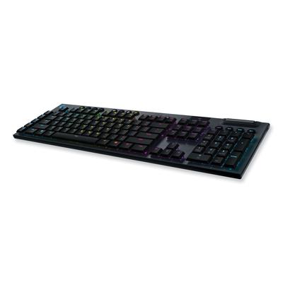 Logitech 920008902 G915 LIGHTSPEED Wireless RGB Mechanical Gaming Keyboard, Tactile Keys, Black