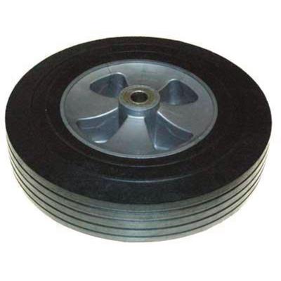 Rubbermaid Commercial 12-inch Wheel for 1 Cu Yd Standard Duty Tilt Truck, Black/Gray (SGS1315L3)