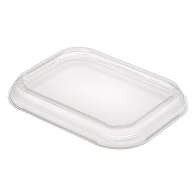 Sabert 55060G600 Clear PET Lid for Rectangular 5