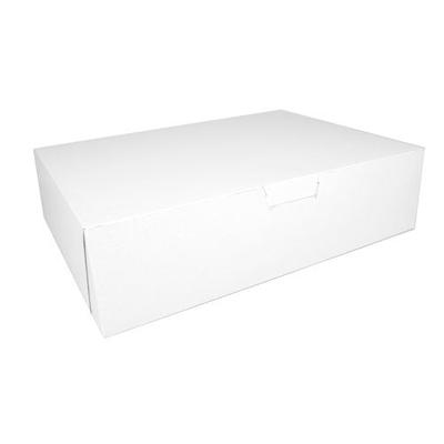 Southern Champion 1035 Non-Window Bakery Box, 19w x 14d x 5h, White, 50/Carton - Case of 50