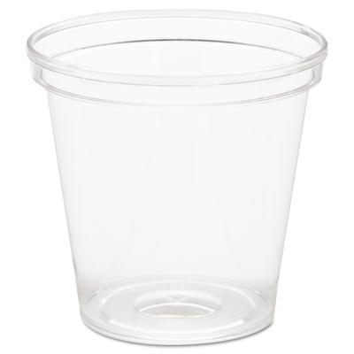 WNA Comet P10 Comet Plastic Portion/Shot Glass, 1 oz, Clear - Case of 2500