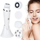 Brosse électrique de nettoyage du visage 4 en 1, masseur Facial étanche, dispositif de nettoyage du visage pour un nettoyage en profondeur, élimination des points noirs et des pores