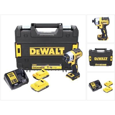 Dewalt - dcf 887 D2T Akku Schlagschrauber 18 v 205 Nm 1/4' Brushless + 2x Akku 2,0 Ah + Ladegerät + Image