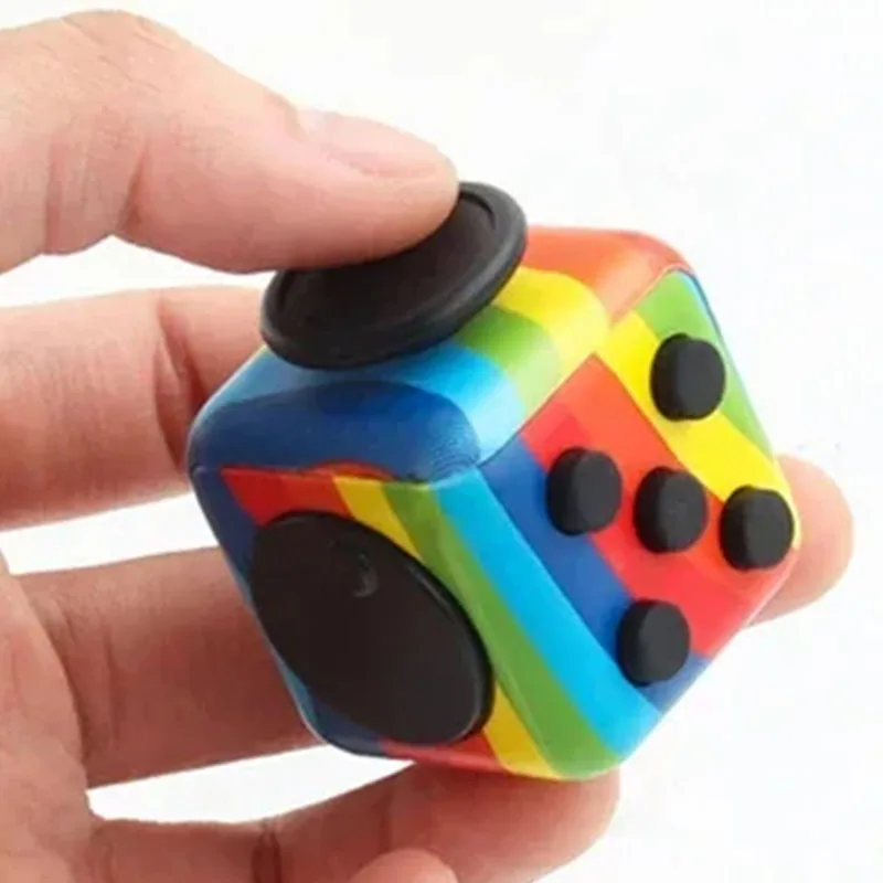 Zappeln Dekompressionsspielzeug Unendlichkeit Stresswürfel Antistress Spielzeug Anti-Stress Kinder Anti-Stress-Spiele für Erwachsene Antistress-Angst Image