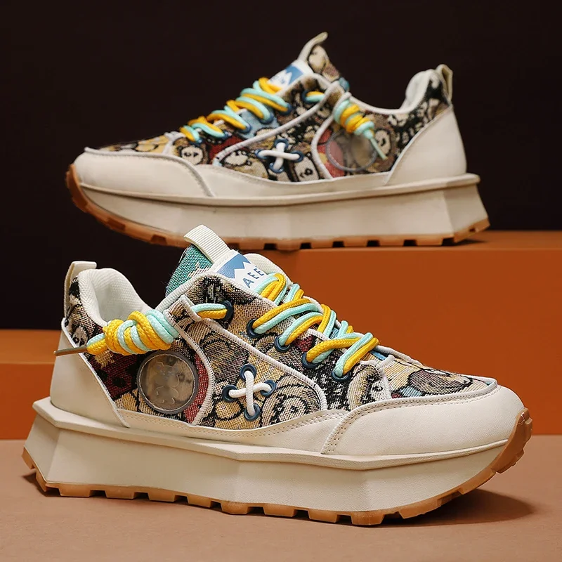 2024 nuove scarpe per uomo Sneakers uomo casual scarpe da uomo tenis scarpe di lusso Trainer Race scarpe traspiranti mocassini alla moda in esecuzione