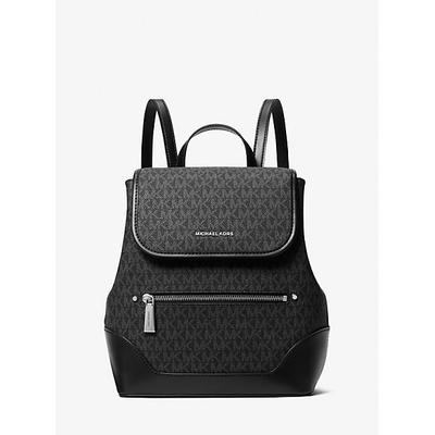 Michael Kors Harrison Medium Logo Backpack Black One Size