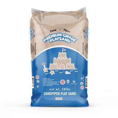 SandPiper 50 Pound Premium Grade Multi-Use Play Sand with Chemical Free Formula