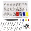 Kit connettore perni terminali da 720 pezzi, perni per cavi maschio femmina automobilistici 1/1.5/1.8/2.2/2.8/3.5mm, guarnizioni per cavi connettore, strumento di rimozione
