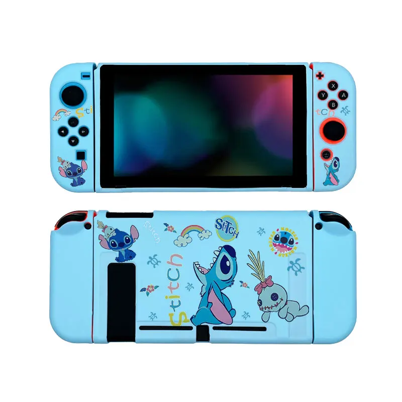 Custodia Cartoon Anime per Nintendo Switch Console di gioco Oled Joy Con Controller Shell Custodia protettiva morbida in silicone TPU Accessori