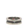 Bulgari Pre-owned Womens Vintage Bvlgari Sterling Silver and Ceramic Save The Children Ring - One Size | Bulgari Pre-owned Sale | Discount Designer Brands