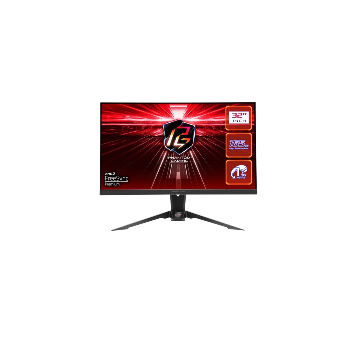 TFT ASRock Phantom Gaming PG32QF2B 81,30cm (32")Wi-Fi Antenne integriert,LED,2xHDMI,DisplayPort,SP,165Hz Image