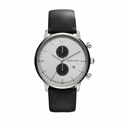 Emporio Armani Herrenuhr Quartz Silber