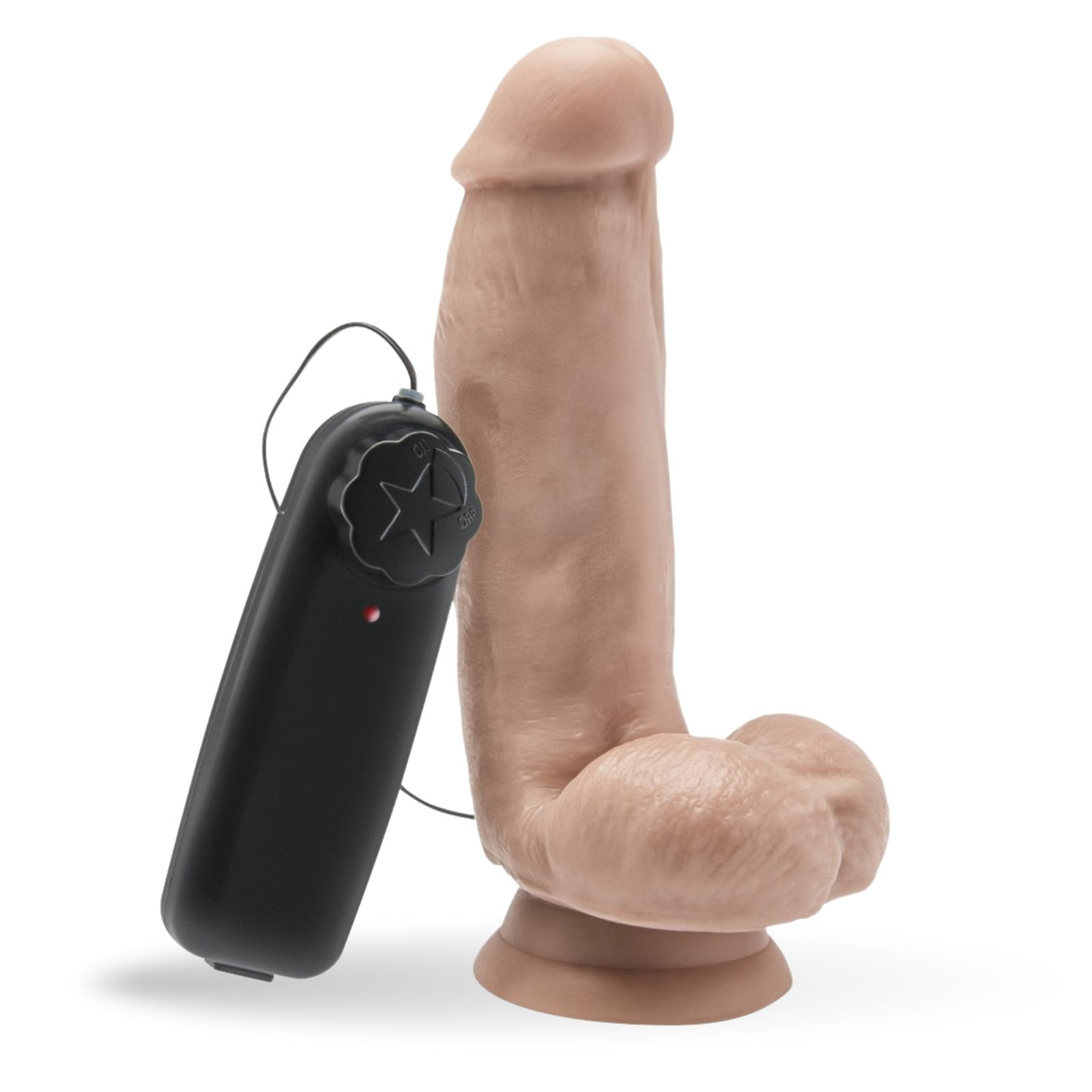 Lovelyness - dildo con base a ventosa e vibrazione 1 St