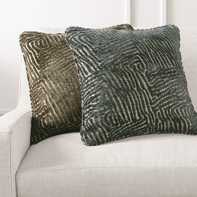 Beatrix Pillow Cover - Chocolate Brown - Frontgate