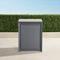 Newport Outdoor Kitchen in Matte Black Aluminum - Cabinet With One Door - Frontgate Resort Collection™