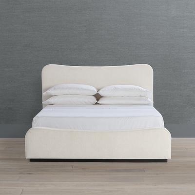 Napali Bed - Caramel Velvet, Queen - Frontgate