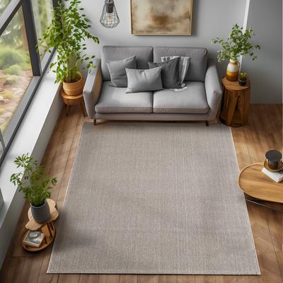 Teppich AYYILDIZ TEPPICHE "LOOM 4300", braun, B:140cm H:7mm L:200cm, Polypropylen, Teppiche, Läufer, Kurzflor, pflegeleicht, robust, strapazierfähig Image