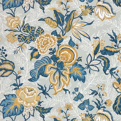 Welling Wallpaper - Blue - Ballard Designs