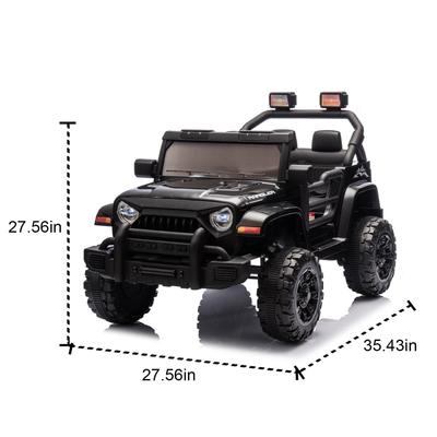 12V Ride-On Car for Kids with Dual Drive Motors, Parental Remote Control, and MP3 鈥