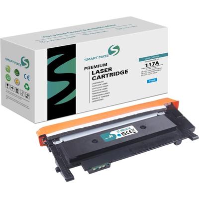 SmartMate wiederaufbereiteter Laser Toner Patrone für hp W2071A (117A) Cyan