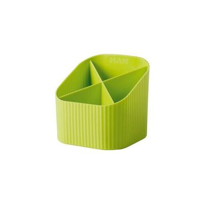 Stifteköcher Re-X-LOOP 11,1 x 10,5 x 11,1 cm (b x h x t) Polypropylen 100 % recycelt lemon