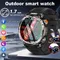 GPS EKG + PPG Herren Outdoor Sport Smart Watch 600 mAh Batterie Taschenlampe Wasserdichte Uhr Neue Gesundheit Bluetooth Anruf Smartwatch